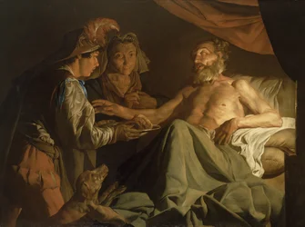 Isaak zegent Jakob, c.1600-50